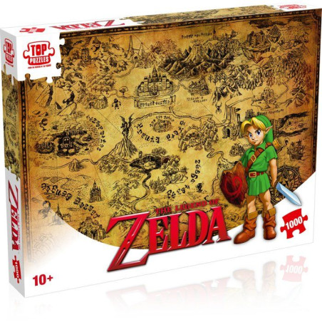 Puzzle - WINNING MOVES - The Legend of Zelda Hyrule - 1000 pieces - Des 10 ans