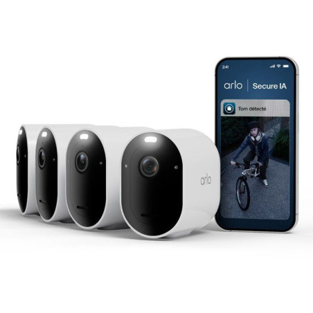 Caméra de surveillance - Arlo - Pro 6 2K+ Kit de 4 caméras