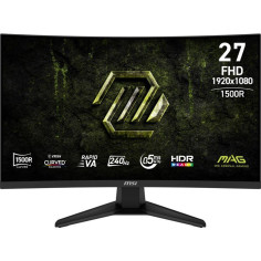 Ecran PC Gamer incurvé - MSI - 27'' - FHD - 240Hz - Dalle VA - 0,5 ms - RAPID VA
