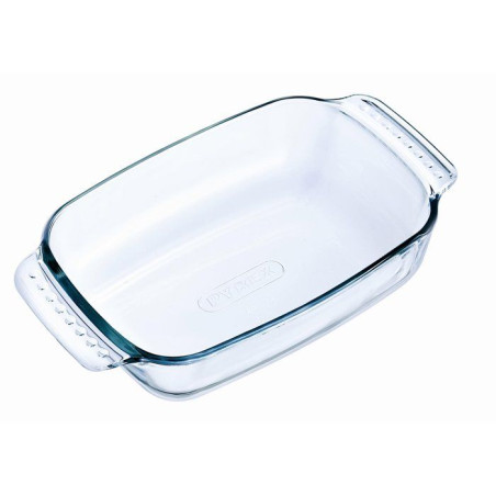 Plat a four rectangulaire - PYREX - Let's Share - 34 x 22 cm - Verre