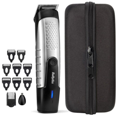 Tondeuse Barbes - BABYLISS - P1358E - Lame acier inoxydable - Waterproof