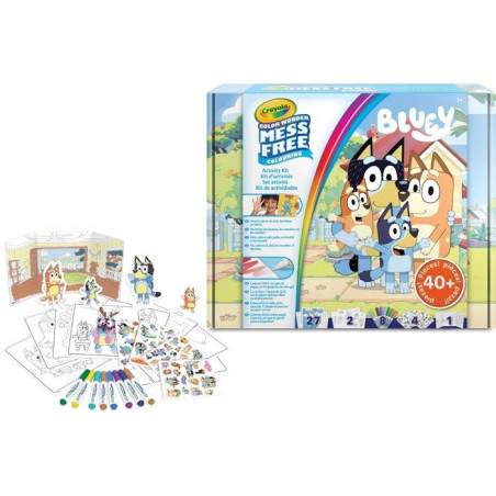 Malette d'activités coloriage - CRAYOLA - Color Wonder - Bluey - Des 3 ans