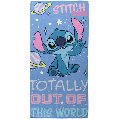Serviette de plage 100% microfibre 70×140 cm – STITCH LYOWE – Modele STITCH01-BT