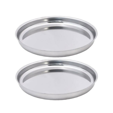 Lot de 2 plateaux pour fruits de mer - FACKELMANN - Spécialités Culinaires - 34,7 cm