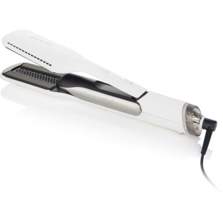 Lisseur séchant - GHD - Duet Style - Blanc - 2-en-1 - Air-Fusion - Mode Shine Shot
