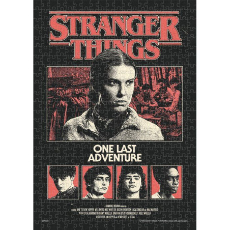 Puzzle Stranger Things One Last Adventure 500 super small pieces - EPOCH Jigsaw Puzzle - 5281K