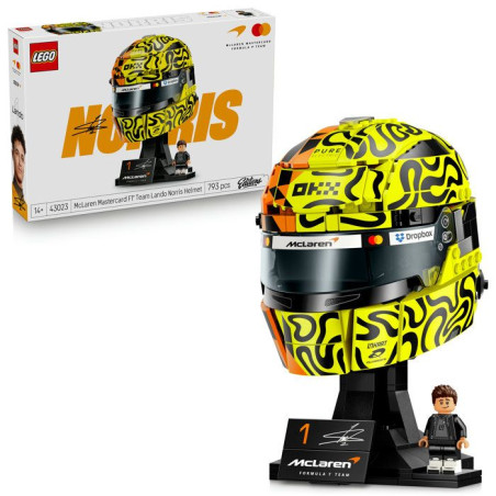 LEGO Editions 43023 McLaren Mastercard F1 Team Casque de Lando Norris - Maquette Collector