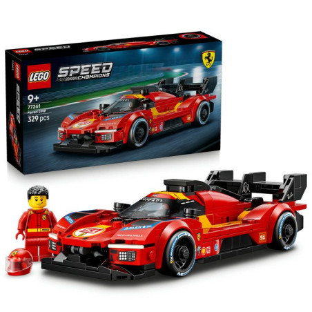 LEGO Speed Champions 77261 Ferrari 499P - Jouet Voiture pour Garçon ou Fille des 9 ans