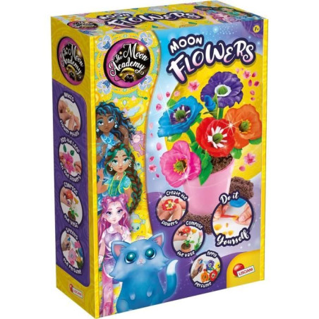 Bouquet de fleurs - Kit de Loisirs Créatifs - THE MOON ACADEMY - Composé Innovant, Accessoires Inclus