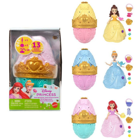 Coffret de jeu - DISNEY PRINCESSES - JHG92 - oeuf de Pâques Surprises - Format oeuf collector - 12 surprises a découvrir