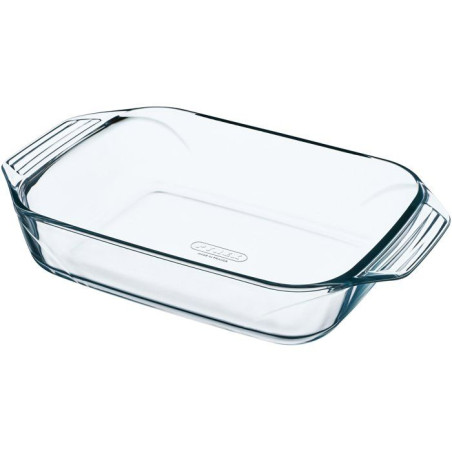 Plat a four rectangulaire - PYREX - Let's Share - 35 x 23 cm - Verre