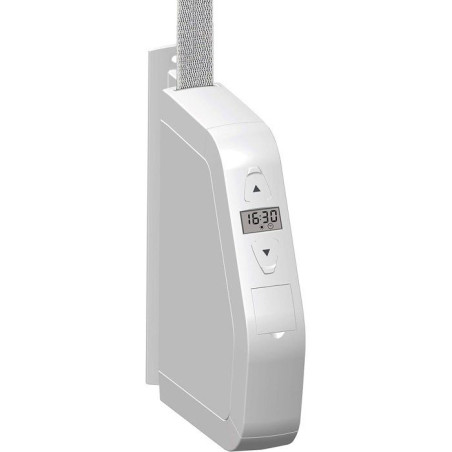 Enrouleur de sangle pour volet roulant - SUPERROLLO - GW245 - Electrique -15 mm - Câble 1,5 m - Blanc