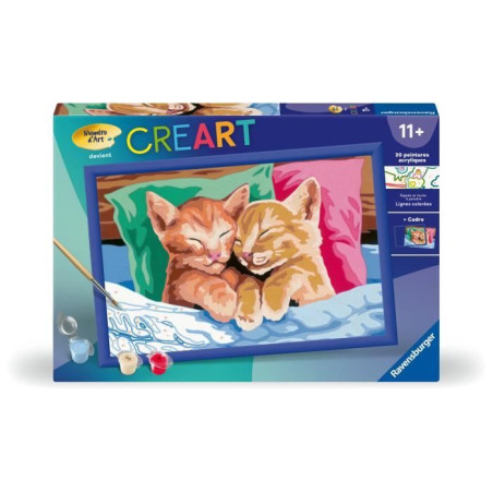 CreArt Kids 31x21cm Chatons endormis