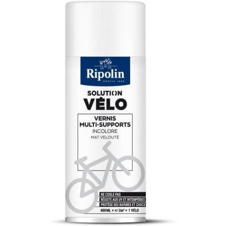 Solution vélo - RIPOLIN - 0,4 L - Incolore mat