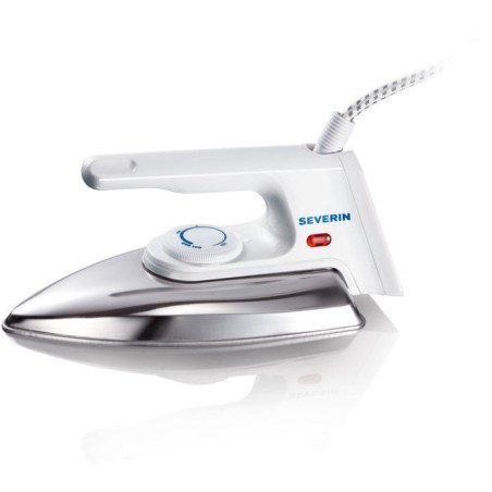 Fer a repasser SEVERIN - BA3211- Semelle aluminium brossé - 1200 W - Blanc
