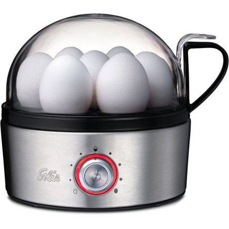 Cuiseur a oeufs multifonction - SOLIS - Egg Boiler & More - jusqu'a 7 oeufs - cuisson vapeur - signal sonore