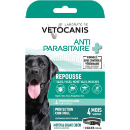 Collier antiparasitaire -...