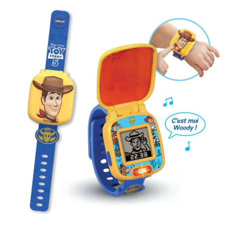 VTECH - TOY STORY 5 - LA MONTRE-JEU ÉDUCATIVE DE WOODY - Multicolore
