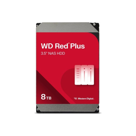 Western Digital - Red Plus - Disque dur - 8 To - 3.5 - 5640 tr/min