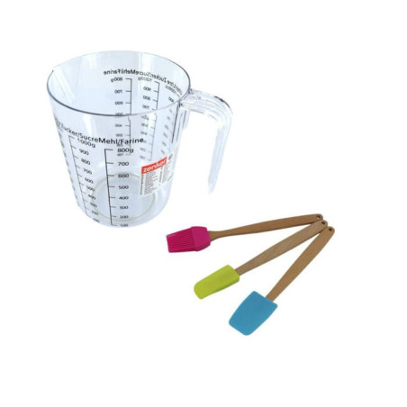 Ensemble verre doseur et accessoires pour pâtisserie - ZENKER - Smart Pastry