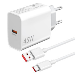 Chargeur Rapide avec Cable 45W