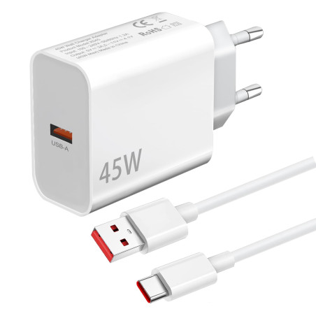 Chargeur Rapide avec Cable 45W