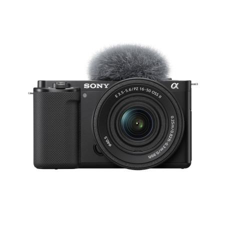 Sony ZV-E10K Appareil Photo Hybride (APS-C) avec Objectif Power Zoom 16-50 mm f/3,5-5,6 II – écran orientable et inclinable, aut