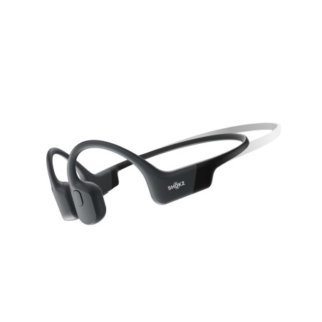 SHOKZ OpenRun Mini Casque à Conduction osseuse, écouteurs Bluetooth Oreilles Libres pour Le Sport avec Micro, Casque sans Fil