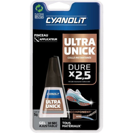 Colle Super Unick Force Extreme Gel Pinceau 5gr