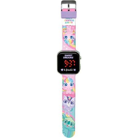 Montre LED Sweet Dreams avec fonctions heure et date