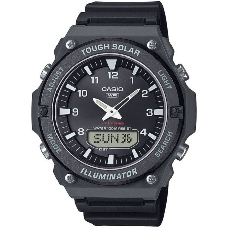 Montre - CASIO - AQ-S820W - Homme - Noir - Solaire - Ana-Digital