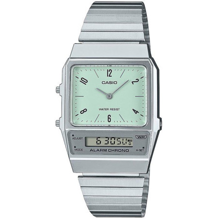 Montre - CASIO - AQ - Mixte - Vert - Quartz - Digital
