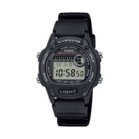 Montre - CASIO - W-220H - Mixte - Noir - Quartz - Digital