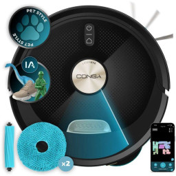Aspirateur robot laveur -...