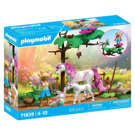 PLAYMOBIL 71839 Ecurie licorne magique, les fées, 66 pieces, des 4 ans