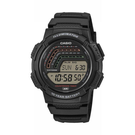 Montre - CASIO - WS-1800 - Mixte - Noir - Quartz - Digital