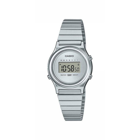 Montre - CASIO - LA700WE - Mixte - Blanc - Quartz - Digital