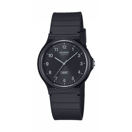 Montre - CASIO - MQ-24B - Mixte - Noir - Quartz - Analogique