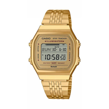 Montre connectée - CASIO - ABL - 38 mm - Doré