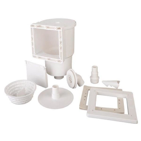 Skimmer standard pour piscines acier GRE - Blanc de Gre