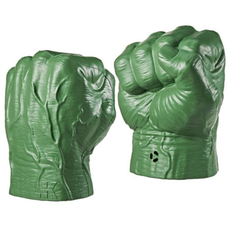 Poings de l'incroyable Hulk avec effets sonores électroniques, Cosplay premium collection pour adultes, Marvel Legends Series