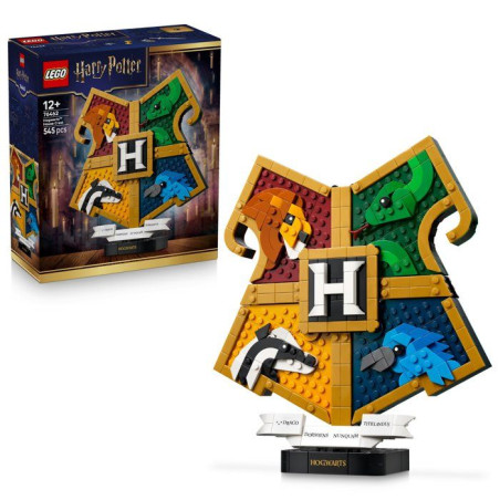 LEGO Harry Potter 76462 Le Blason des Maisons de Poudlard - Jeu de Construction des 12 ans
