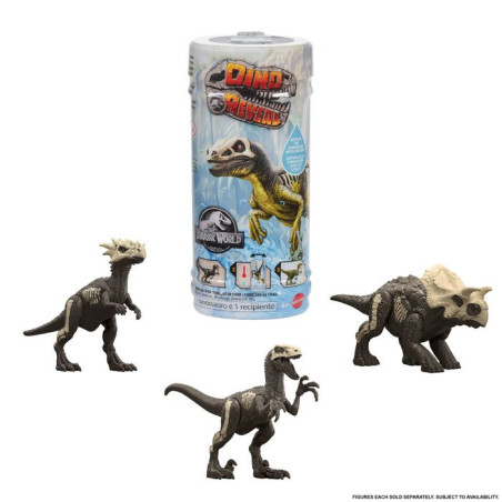 Jurassic World Assortiment Dino reveal JDC52 - 4 ans+ - modele aléatoire