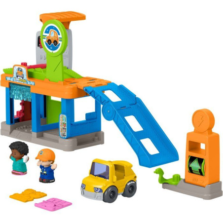 Playset - LITTLE PEOPLE FISHER-PRICE - Station lavage - 4 actions - Véhicule inclus