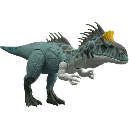 Figurine dinosaure sonore - JURASSIC WORLD MATTEL - Cryolophosaurus - Sons et lumieres - Attaques - Mode mutant
