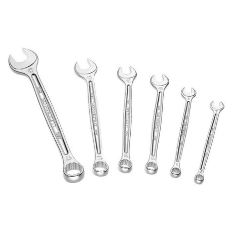 Coffret de 6 clés mixtes FACOM - 440.J6PB - Ouvertures de 7 a 17 mm - oeil Profil 12 pans OGV