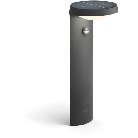 Lampe sur pied - PHILIPS - Tyla IR - Anthracite - 1 x 1,2 W - 4000 K - Détecteur de mouvement - Version UE