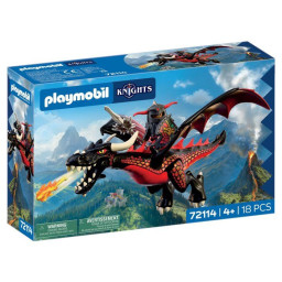 PLAYMOBIL 72114 Dragon noir...