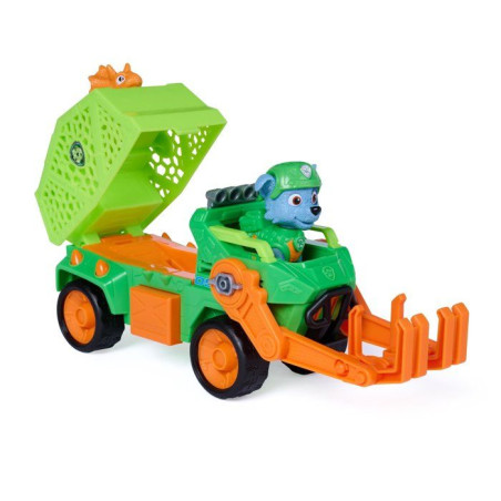 Véhicule + Figurine Rocky - La Pat' Patrouille - Le Film Mission Dino - SPINMASTER - A Partir De 3 Ans