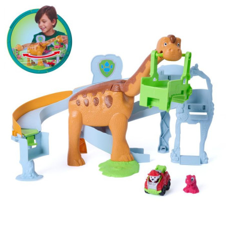 Playset Deluxe Pup Squad - La Pat' Patrouille - Le Film Mission Dino - SPINMASTER - A Partir De 3 Ans
